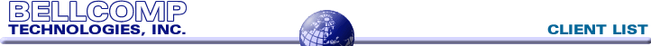 Bellcomp Technologies, Inc. - Client List
